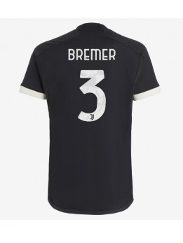 Billige Juventus Gleison Bremer #3 Tredjedrakt 2023-24 Kortermet